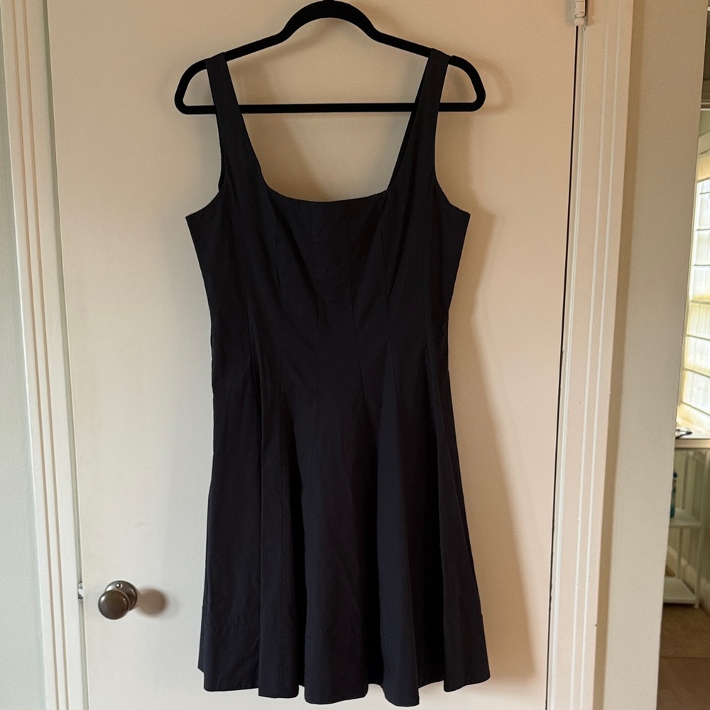 STAUD Black Mini Dress